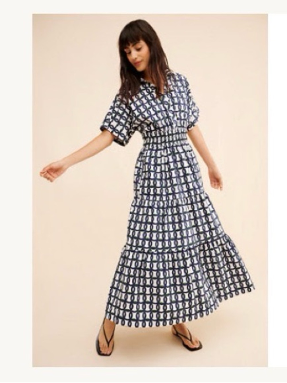 The Somerset Maxi: Shirt Dress Edition Size L